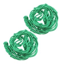  2 pezzi di mangiatoia per fieno sospesa per cavalli: sacco per fieno a lenta