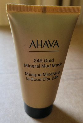 AHAVA 24k Gold Mineral Mud Mask Full Size 1.7oz  - Sealed