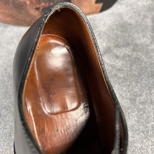 Alden 907 Straight Tip Balmoral Oxford Shoe Men’s 11 D/EE Black Calfskin USA - Afbeelding 11 van 14
