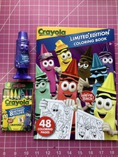 Crayola Limited Edition Coloring Book, 8 Retired Colors, Viola violet Sharpener