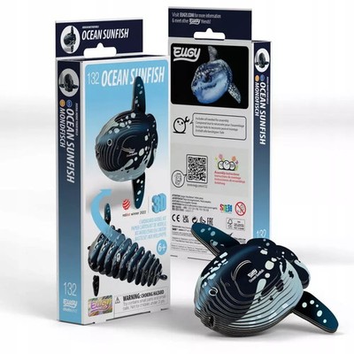 9421036940534 Samogłów Ryba Eugy. Eko Układanka 3D Eugy