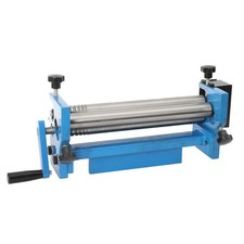 SJ 300 Manual Slip Roll Rolling Bender 300mm Steel Plate Bending Round Machine