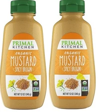 Primal Kitchen Organic Spicy Brown Mustard 2 Pack