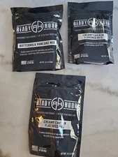 Ready Hour Emergency Food Supply 3 packs sealed freeze dried pancakes rice 11