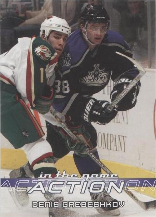 2003-04 In the Game Action - Denis Grebeshkov #667 - 1 of 1