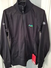 THE NORTH FACE LADIES TNF L TECH FZ FLEECE FULL ZIP BLACK...NWT...SIZE MEDIUM