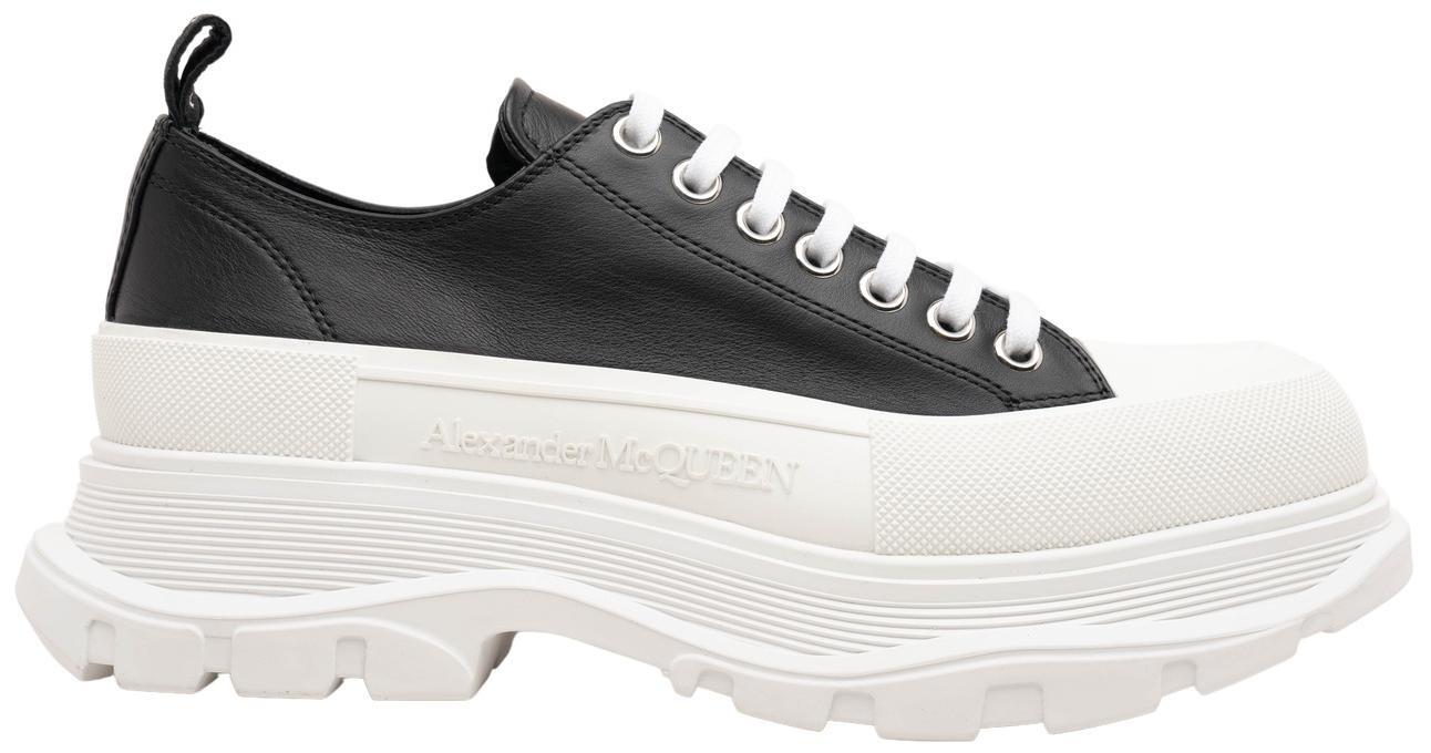 Size 9 - Alexander McQueen Tread Slick Black White for sale online
