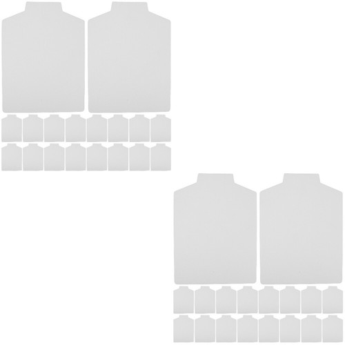 40 Blatt Haushalt Hemd Falten Pappe Kleidung Liner Unterstützung T-Shirt Falten