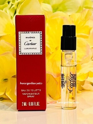 リヴェール カルティエ リフレッシュミスト 100mL NEW CARTIER Revieres De Cartier Luxuriance EDT Sample Spray vial 2