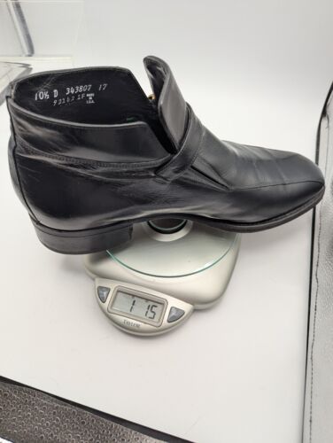 Herren Schuhe Stiefeletten Florsheim Imperial Guardsman Monk Strap 10,5D Vintage 70er - Bild 12 von 14