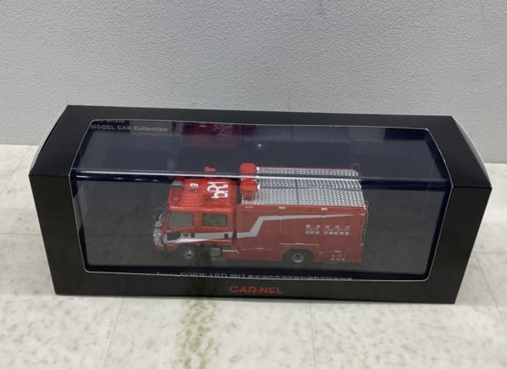 CAR-NEL 1/43 ISUZU FORWARD 2012 FIRE RESCUE 876142 Japan Free