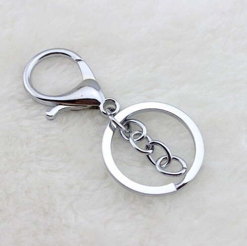 20x Swivel Keyring Lobster Clasps Keychain Key Ring Clasp Lanyard Trigger Clips - Picture 16 of 22