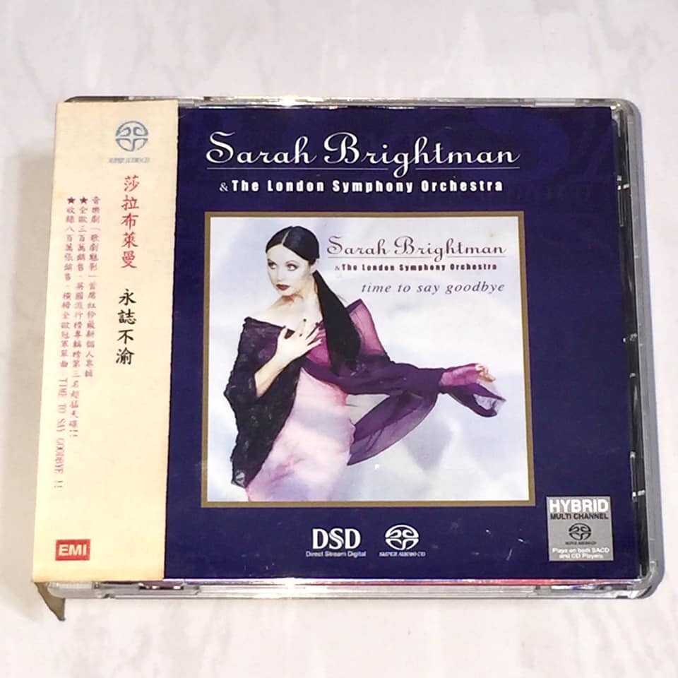 Sarah Brightman 1997 Time To Say Goodbye - Taiwan OBI Limited