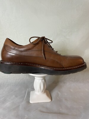 Mephisto Mens Shoes Size 8.5 Brown Leather Lace Up Goodyear  display picture 3