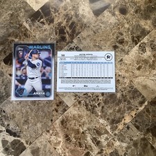 2024 Topps Series 1 Jacob Amaya Base #144 Miami Marlins A-3
