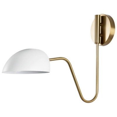 Nuvo Trilby - 1 Light Wall Sconce in Mid-Century Modern Style-16 Inches Tall and