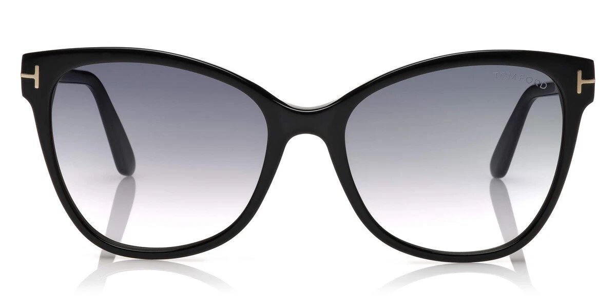 Tom ford black hot sale cat eye sunglasses