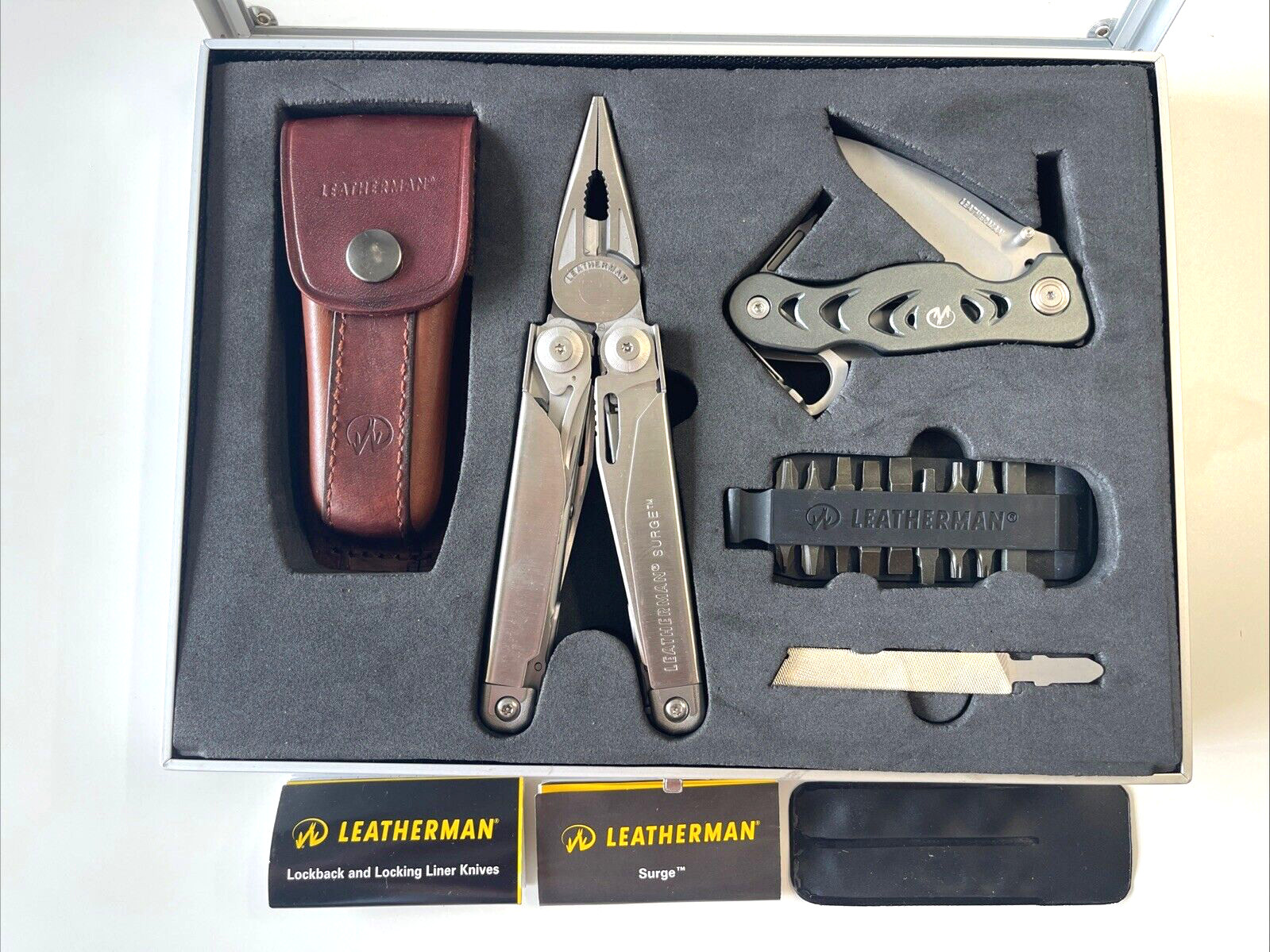 Leatherman Surge + C308 Cuchillo Cuero Funda Premium EE. UU.