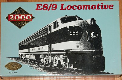 HO LIFE LIKE PROTO 2000 8092 E8/9 LOCOMOTIVE BALTIMORE & OHIO B&O # 28