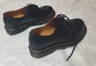 Doc Dr Martens 1461 3-Eye Gibson Black - Mens 7 new | eBay
