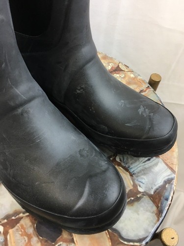 NEW Hunter Original Tour Packable Rain Boot Black Matte Women's Size 8 (EU 39) - Picture 4 of 5