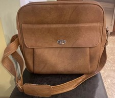 vintage Samsonite leather briefcase bag 70s 8...