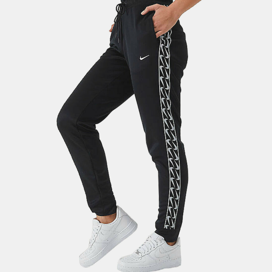 nike pants with logo down the side