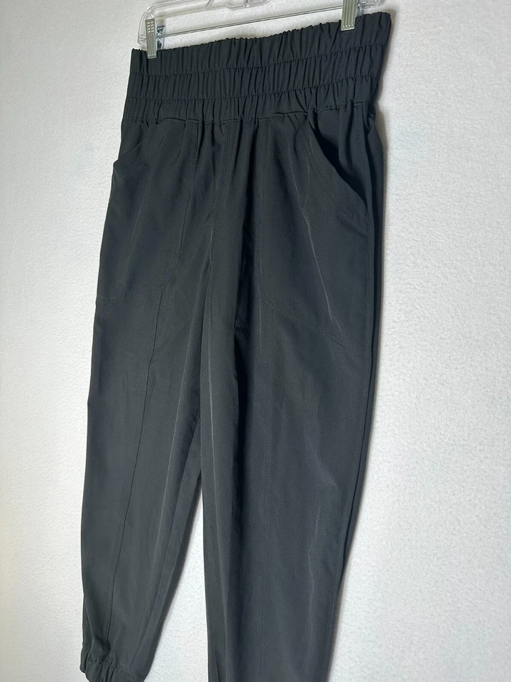 Vanilla Star Black Elastic Waist Tapered Long Pants Girls Medium - Image 2 of 4