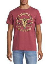 NEW Licensed YELLOWSTONE t shirt TV Show Dutton Ranch Montana Medium tee M