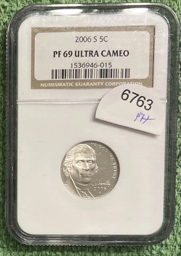 2006-S  NGC  PF-69 ULTRA CAMEO JEFFERSON NICKEL - L@@K AT PICTURES!!!!!  #6763