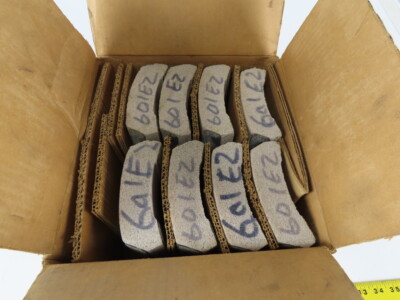 Duramic 85A601-E24V9 601 Grit Grinding Stone Segment Blocks Lot Of 10