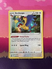 Pokemon Card Archeops Silver Tempest Holo Rare 147/195 NM