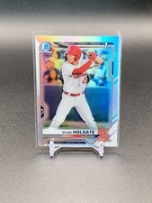 2021 Bowman Draft Ryan Holgate 1st Refractor BDC-148 | St. Louis Cardinals