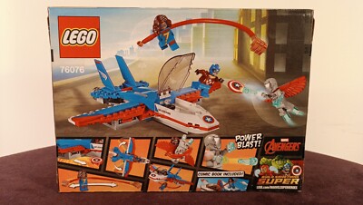 LEGO Marvel Super Heroes 76076Captain America Jet Pursuit Ms