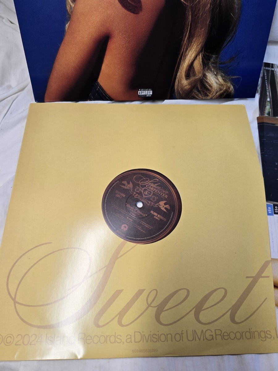 Sabrina Carpenter Short n' Sweet Vinyl + Signed Insert (RECEIPT