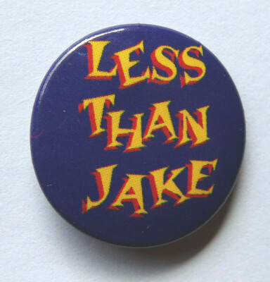 Less Than Jake Button Anstecker Badge Pin Anthem Logo 2,5cm