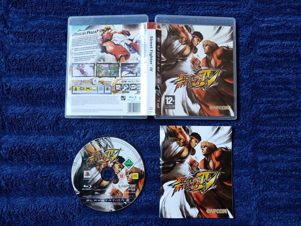 STREET FIGHTER IV (SONY PS3 PLAYSTATION 3 PAL ESPAÑA)