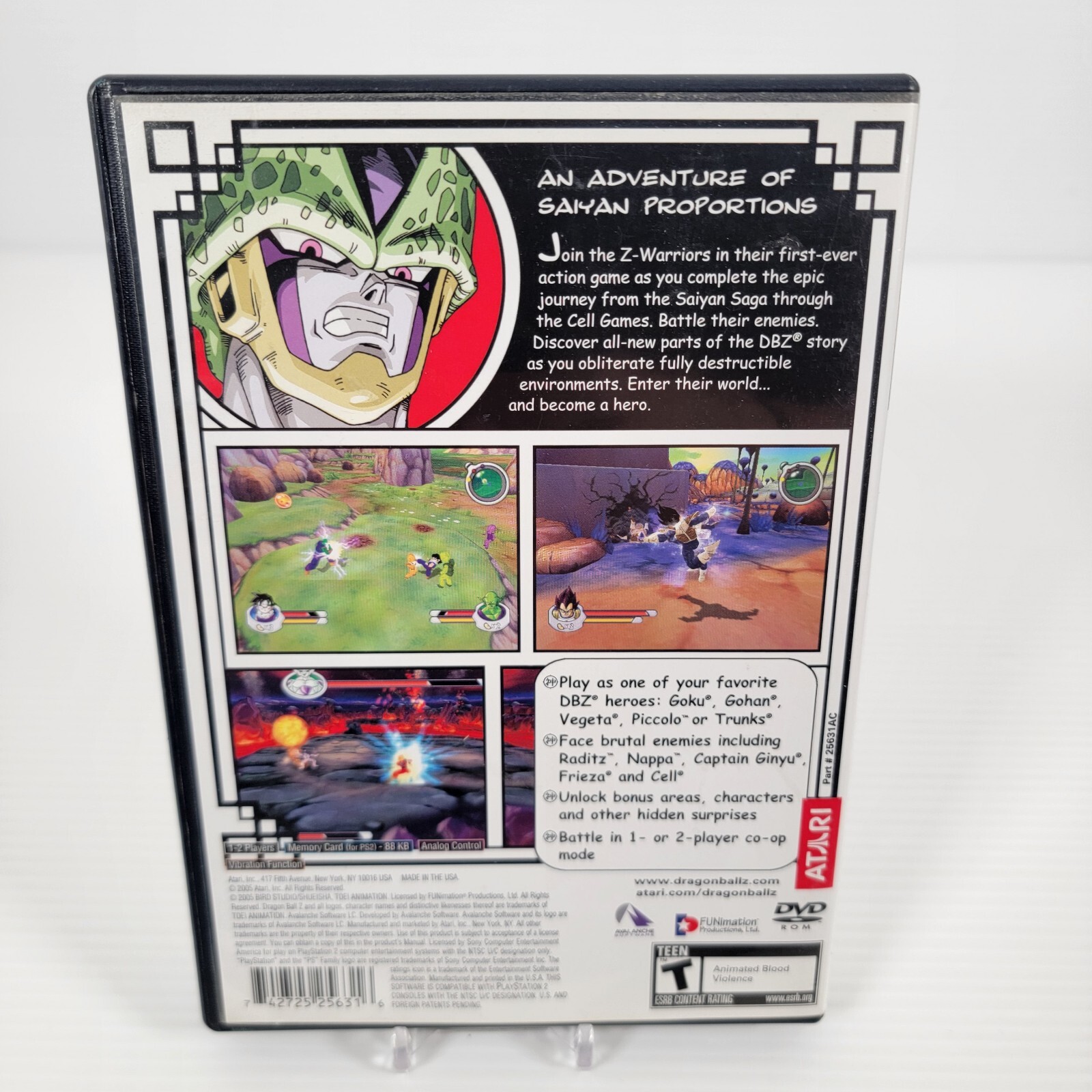 Dragonball Z Sagas PlayStation 2 Ps2 2005 CIB Complete Tested