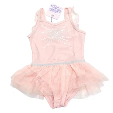 More Than Magic Toddler Girls Size 3T Dance Skirted Leotard Pink