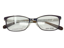 NEW Bobbi Brown Eyeglasses The MALLORY Brown 50-16-135 AUTHENTIC JHN