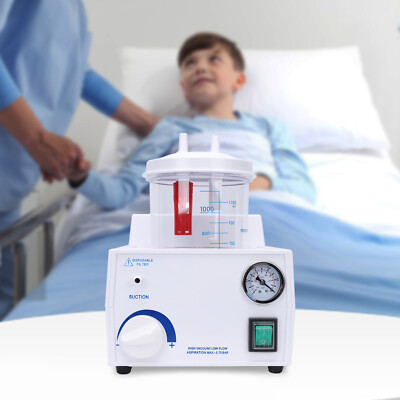 #ad Portable Suction Unit Machine Medical Aspirator Homecare Tabletop Phlegm Mucus $102.85