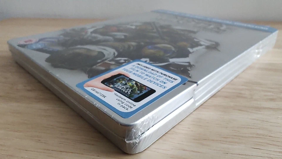 Ninja Turtles Out of the Shadows 3D/2D Limited Edition Bluray Steelbook REGION B - Image 2 of 4