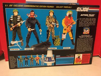 GI Joe Action Pilot Commemorative Edition Blue Eyes Variant Hasbro