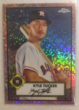 2021 Topps Chrome Anniversary Kyle Tucker Rose Parallel #d 66/75