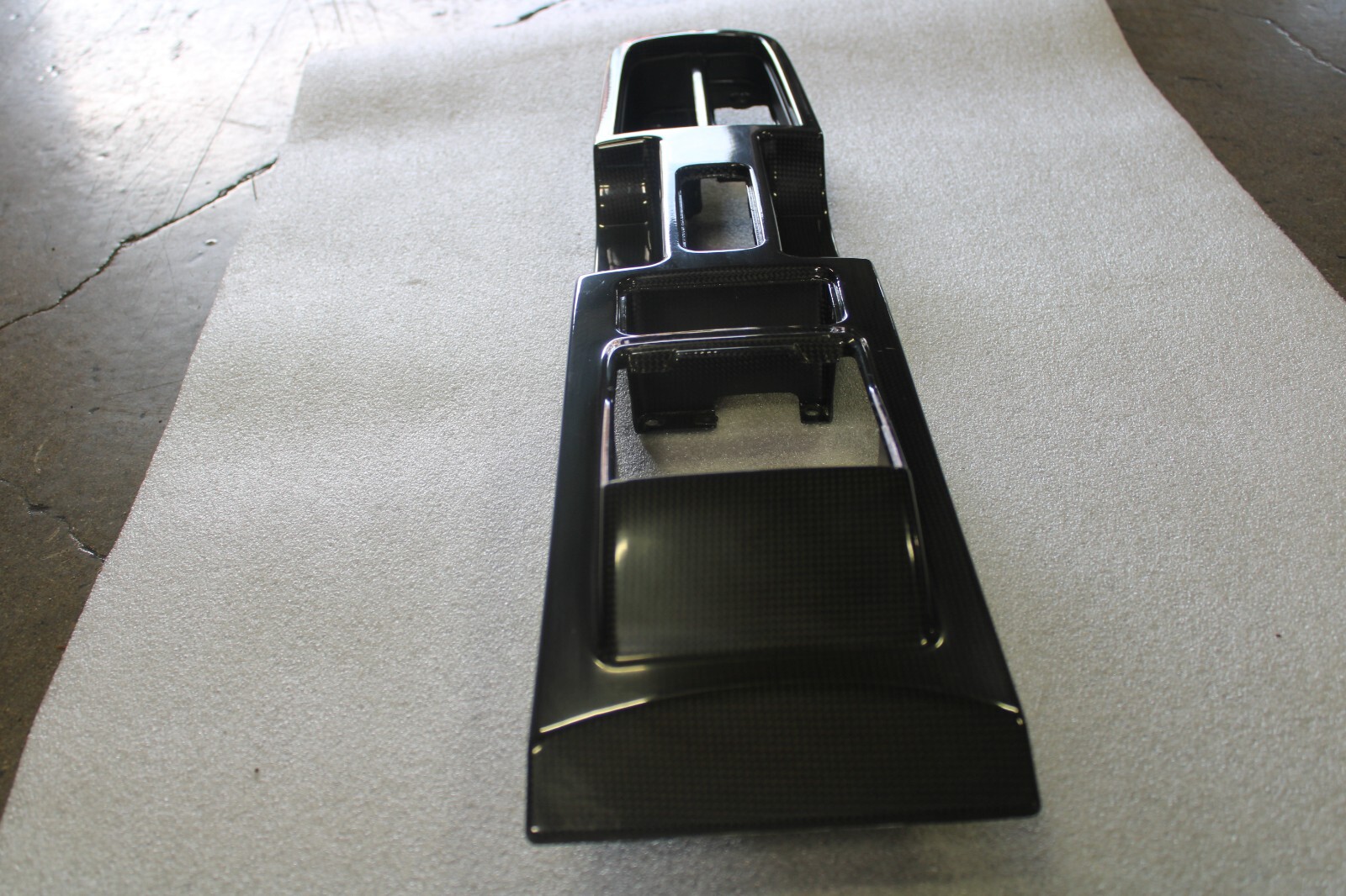 Ferrari 599, Carbon Fiber, Upper Center Console Trim, Used, P/N 69143200