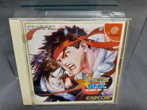 SEGA DREAMCAST CAPCOM Vs SNK MILLENIUM FIGHT 2000 Japanese version boxed T1217M