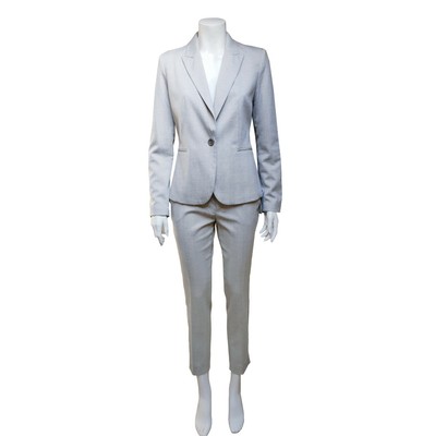 Tailleur Giacca e Pantaloni grigio - ZARA - MEDIUM - NUOVO | eBay