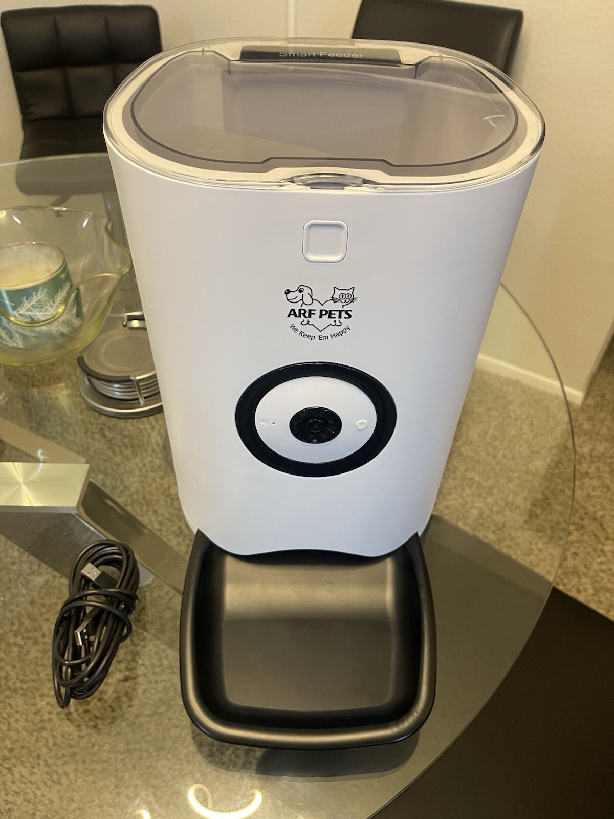 Arf Pets Smart Automatic WiFi/Camera Pet Feeder Food Dispenser for Dogs-image