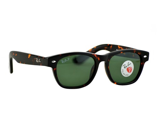 Ray-Ban Wayfarer Tartaruga Telaio/Verde Classic G-15 Occhiali da sole  polarizzati 52mm | eBay