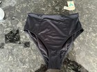 NWT Sea Angel High Waisted Swim Bottoms Black Women's Medium Made from Repreve